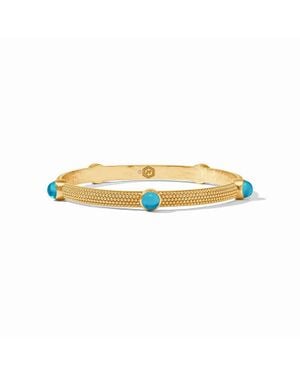 Julie Vos Cabochon Bangle - Metallic