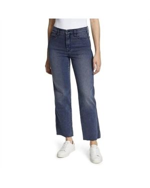 Social Standard High Rise Crop Straight Jeans - Blue