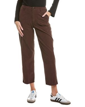 Michael Stars Maxine Convertible Straight Leg Pant - Brown