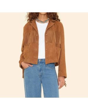Xirena Bronco Suede Jacket - Blue