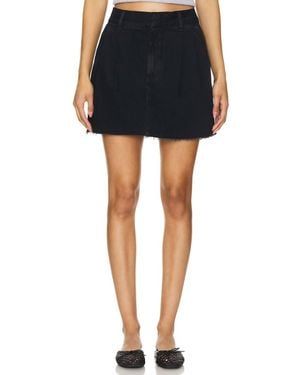 Agolde Becker Denim Skirt - Blue