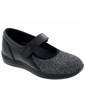 Drew Shoes Magnolia Flat Shoes - Black