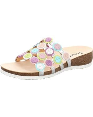 Think! Julia Circle Slide - Black