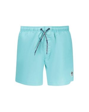 North Sails Polyester Swim Boxer - Blue