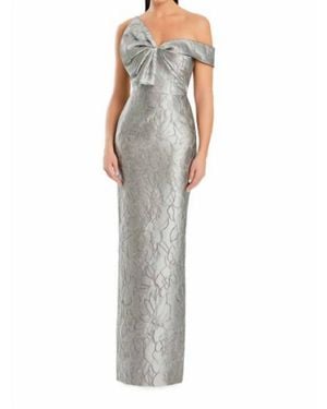 Alexander by Daymor Long Gown - Metallic