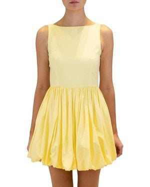 Azeeza Ananya Mini Dress - Yellow