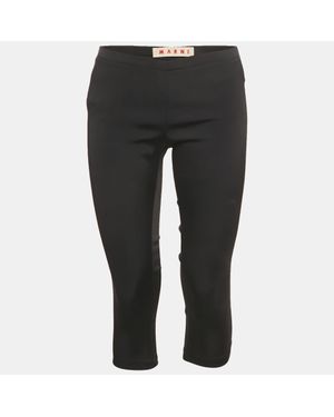 Marni Knit Cropped Leggings - Gray