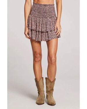 Saltwater Luxe Devi Mini Skirt - Multicolor