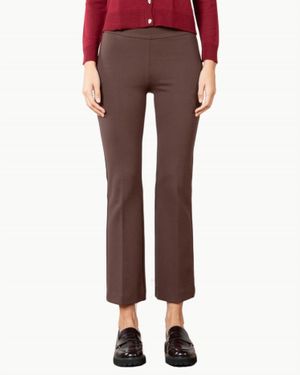 Avenue Montaigne Leo Signature Pants - Red