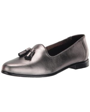Trotters Liz Tassel Pewter T2224-033 - Brown