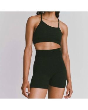 Nagnata Elliptic Crop Top - Green