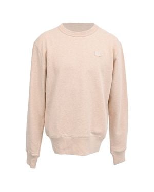 Acne Studios Fairview Face Sweatshirt - Natural