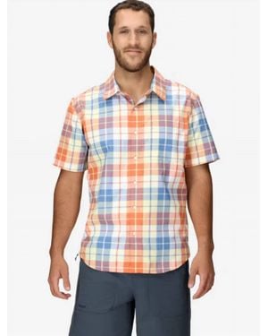 Marmot Airexchange Upf 40 Novelty Ss Shirt - White