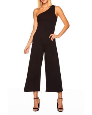 Susana Monaco One Shoulder Jumpsuit - Black