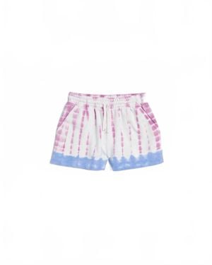 Splendid Kid's Capri Tie Dye Short - White