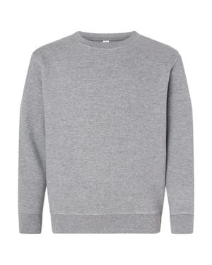 L.A.T Youth Elevated Fleece Crewneck Sweatshirt - Gray
