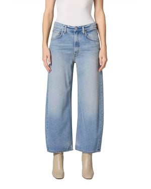 Agolde Low Curve Crop Jean - Blue