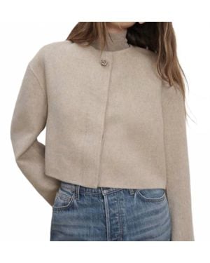 Veronica Beard Philips Cropped Jacket - Gray