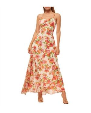 MISA Los Angles Negine Dress - Orange