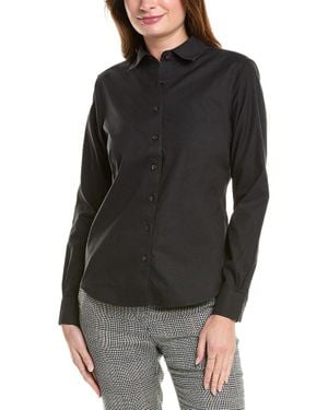 Brooks Brothers Fitted Blouse - Black