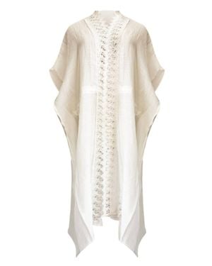 Kensie Lace Cover Up - White