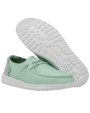 HEYDUDE Wendy Glitter Shoes - Green