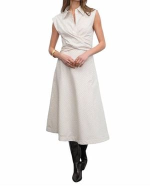 Greylin Lorena Midi Dress - Natural