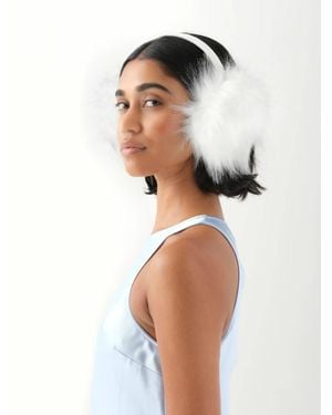 Unreal Fur Faux Fur All Earmuffs - White
