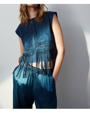 Melissa Nepton Vera Top - Blue