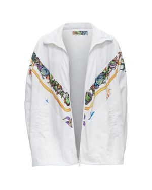 Versace Tresor De La Mer Starfish Track Jacket - White