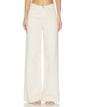 Rag & Bone Sofie Full Wide Leg Jeans - White