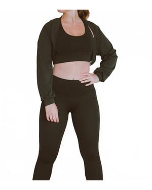 Inspira Pilates Princess Bolero - Black