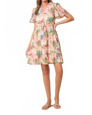 Doe And Rae Buttercup Mini Dress - Natural