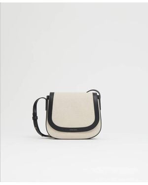 Mansur Gavriel Classic Crossbody Bag - White
