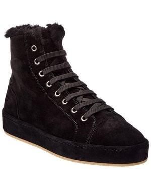 Giuseppe Zanotti Gz/City Suede High-Top Sneaker - Black