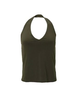 Lanston Philosophy Halter Top - Black