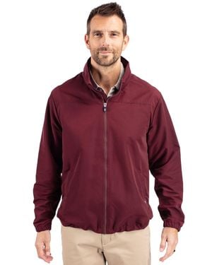 Cutter & Buck Charter Eco Recycled Full-Zip Jacket - Red