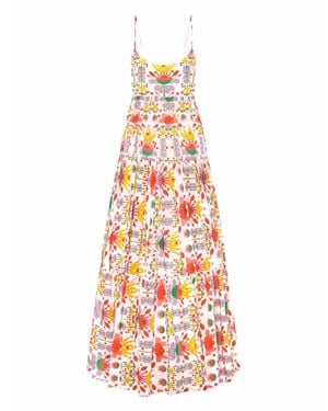 Borgo De Nor Merle Crepe Maxi Dress - White