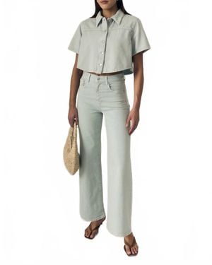 Le Jean Column High Rise Jeans - Multicolor