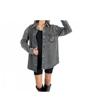 Gameday Couture Texas A & M Micro Rhinestone Shirt - Black