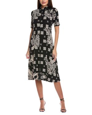 Johnny Was Petite The Janie Favorite Midi Dress - Black
