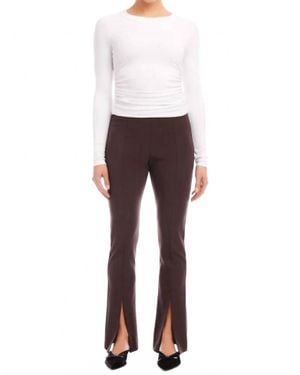 Fifteen Twenty Harlow Bootcut Pants - Gray