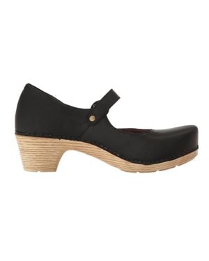 Dansko Missy Mary Jane Shoes - Black