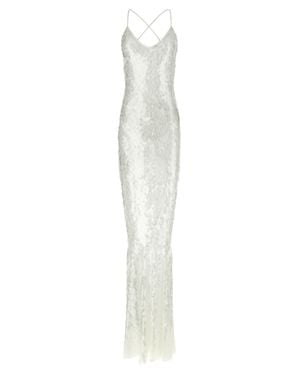 Norma Kamali Polyamide Long Dress - White