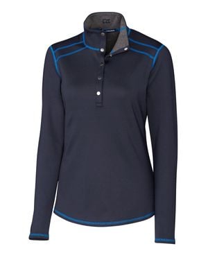 Cutter & Buck Ladies' Evergreen Reversible Overknit Jacket - Blue