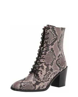 Frye Georgia Lace Up Ankle Boot - Gray