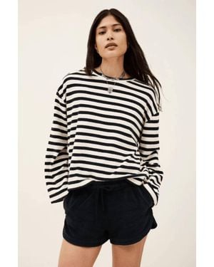 Ba&sh Foley Three-Quarter Sleeve Top - Black