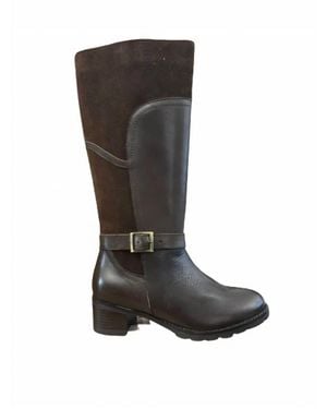 Eric Michael Devon Tall Boot - Black