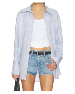 Agolde Parker Shorts - White