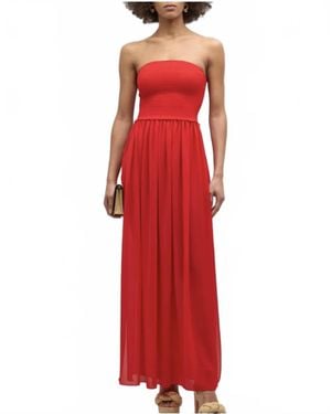 Ramy Brook Calista Coverup Dress - Red